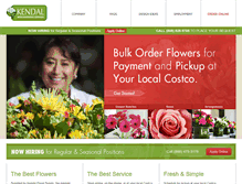 Tablet Screenshot of kmsfloral.com